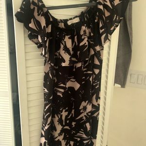 Off shoulder silk dress! Amazing condition